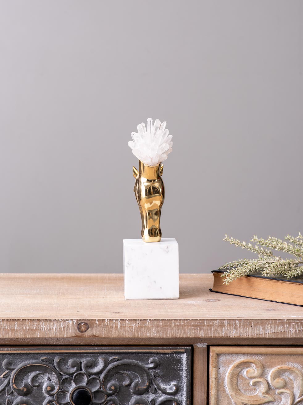 Equus Brass Horse Figurine - The Decor Kart