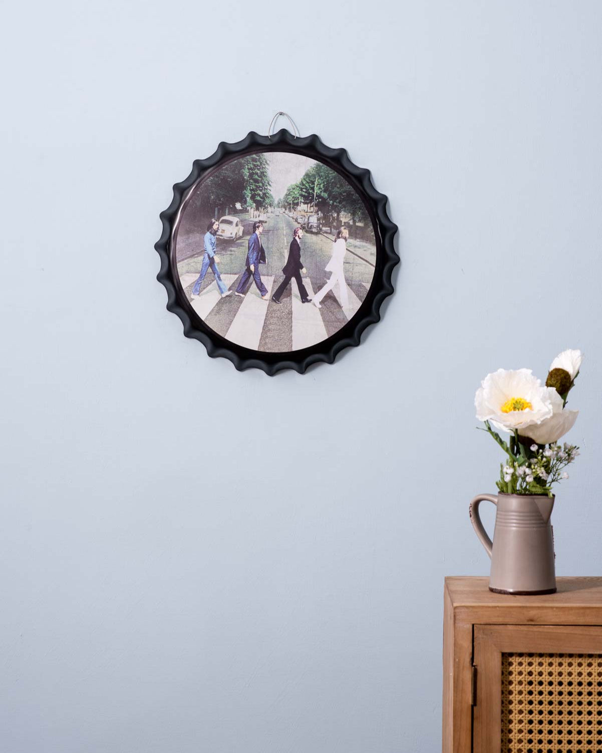 Abbey Road Oversized Wall Bottle Cap - The Decor Kart