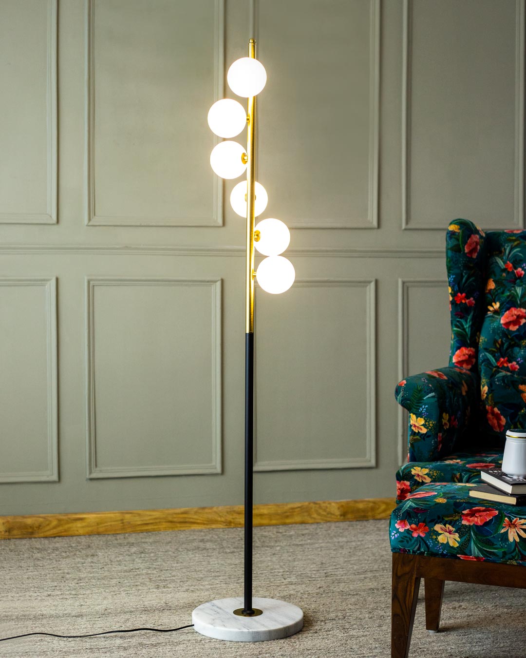 Loft Style Bubble Bar Floor Lamp - The Decor Kart