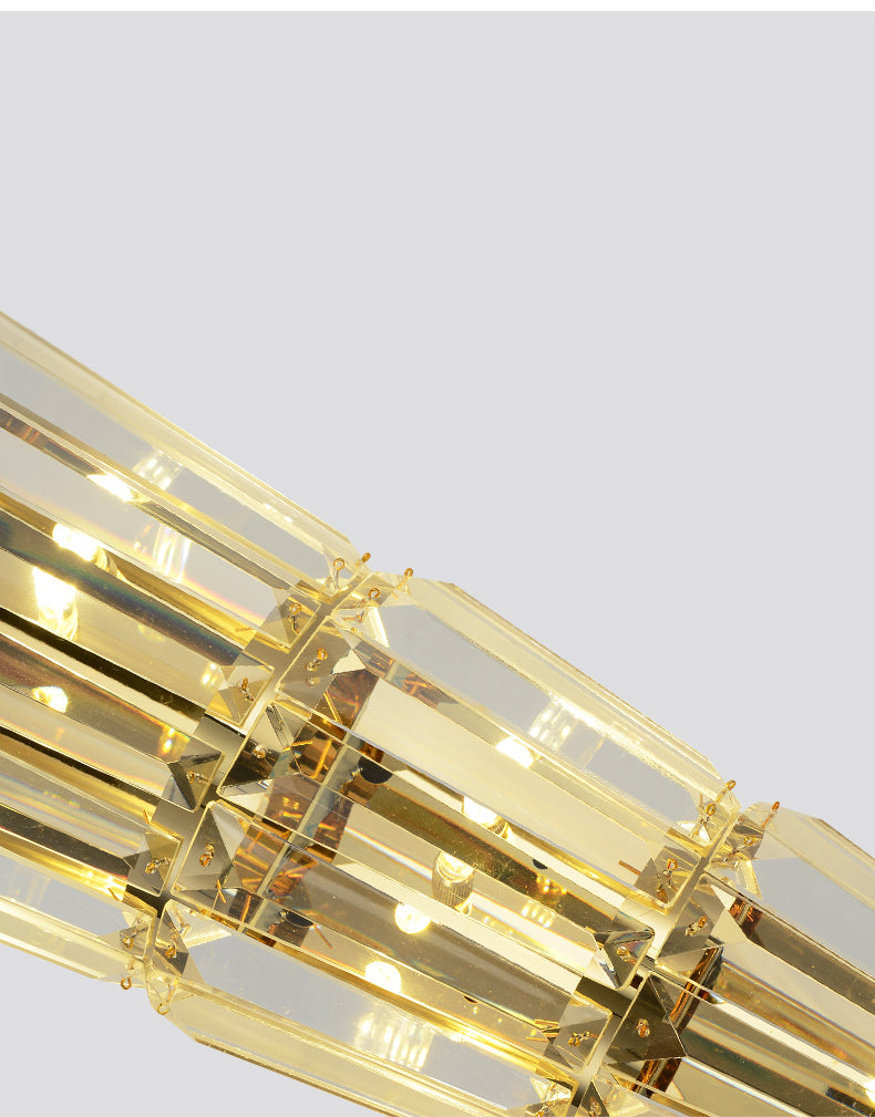 Tapered Crystal Wall Sconce - Medium - The Decor Kart