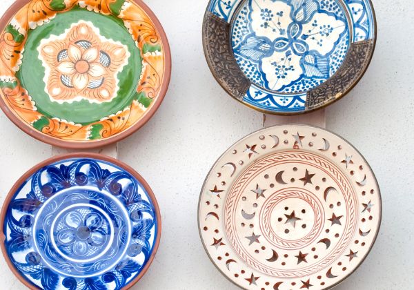 Unique Ceramic Plates from the Decor Kart