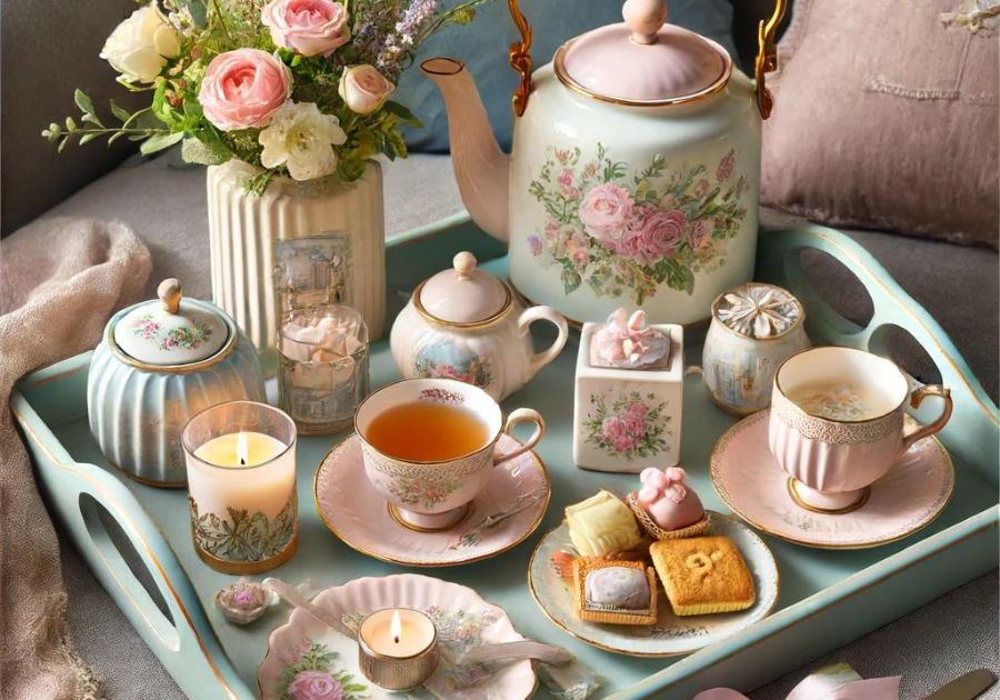 How to Style a Tea Tray for a Relaxing Afternoon
