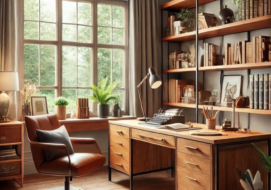 Organize Your Home Office in 4 Easy Steps 