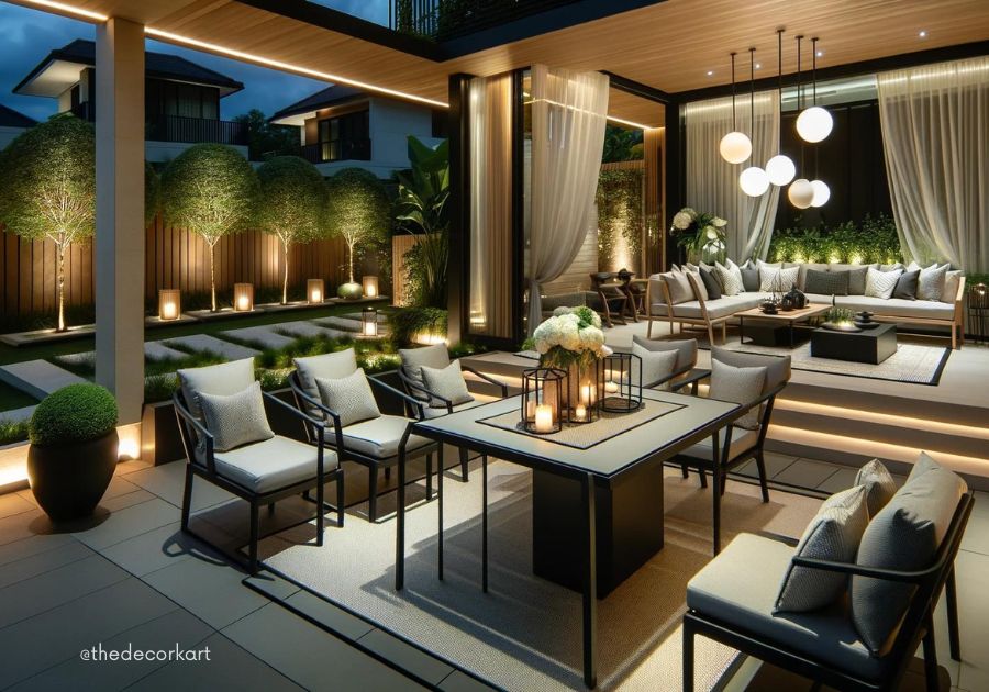  Outdoor Area for Entertaining with Stylish Decor
