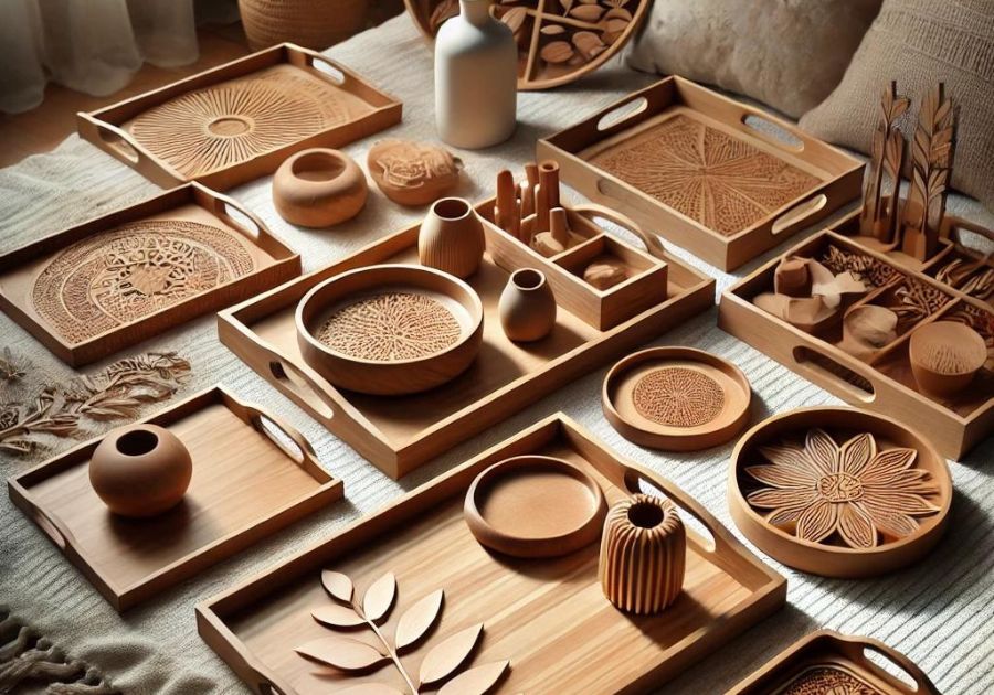 The Best Wooden Tray Sets for Your Home
