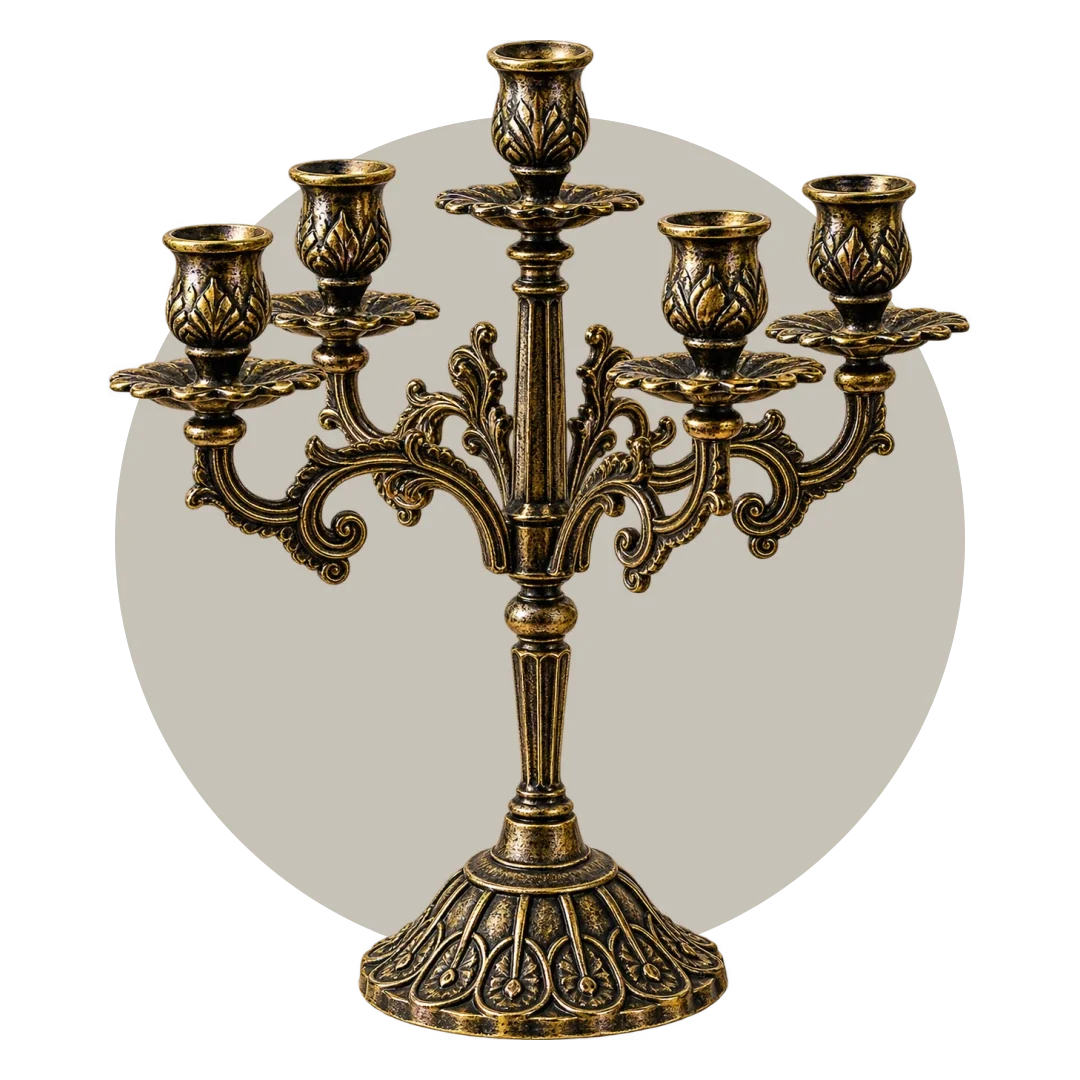 Crystal & Decorative Candle Stands