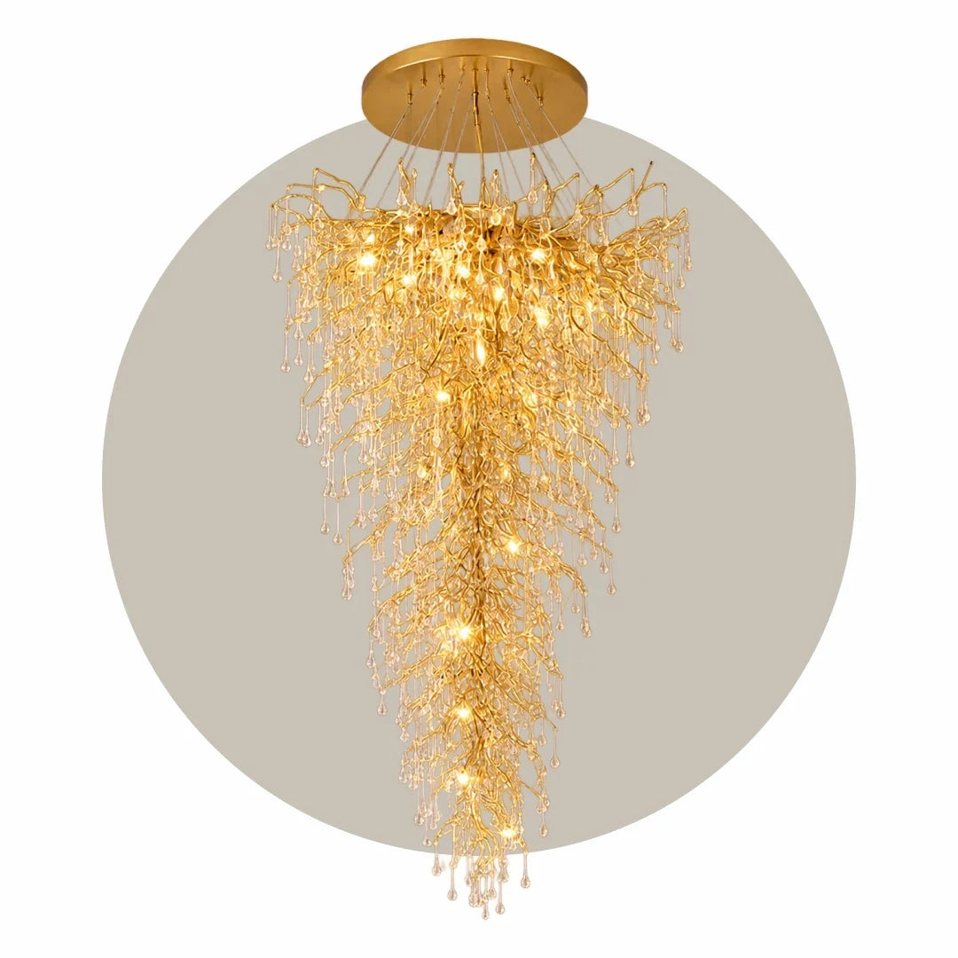 Double Height Chandelier