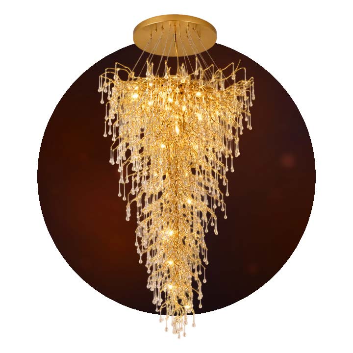 Double Height Chandelier