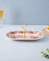 Botanic Charm Cake Stand - Pink 