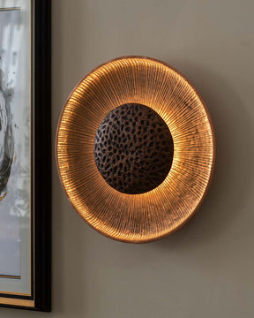 Nickel Copper Wall Light - Medium - The Decor Kart 