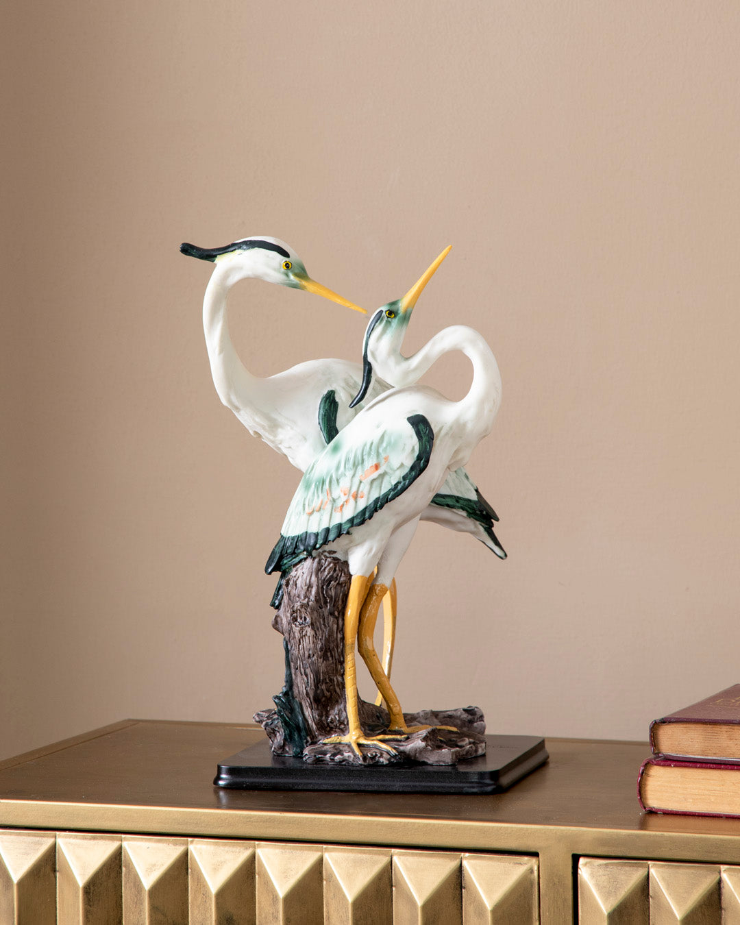 "Lovers Of The Wetlands" Cranes Figurine 