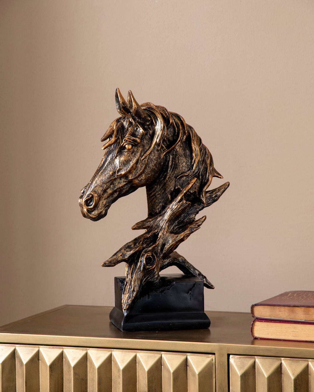 Majestic Stallion Horse Sculpture - Bronze Finish 