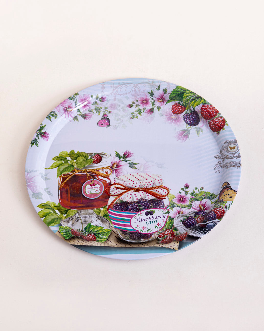 'Blue Berries' Serving Tray - Set Of 2 