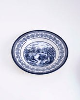 Halcyon Blue Pasta Plate 