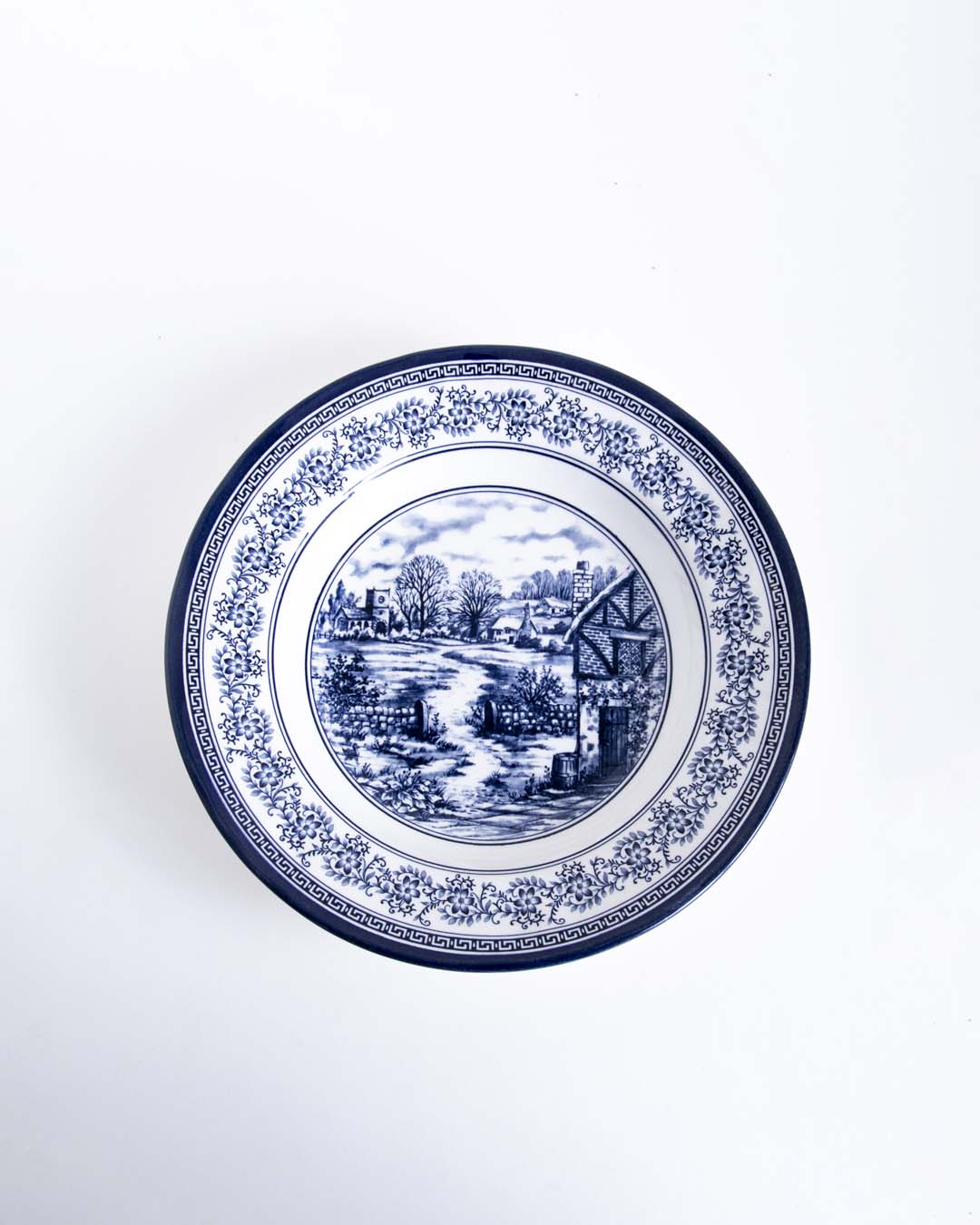 Halcyon Blue Pasta Plate 