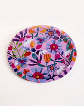 Bloom Burst Floral Serving Tray - Set Of-2 