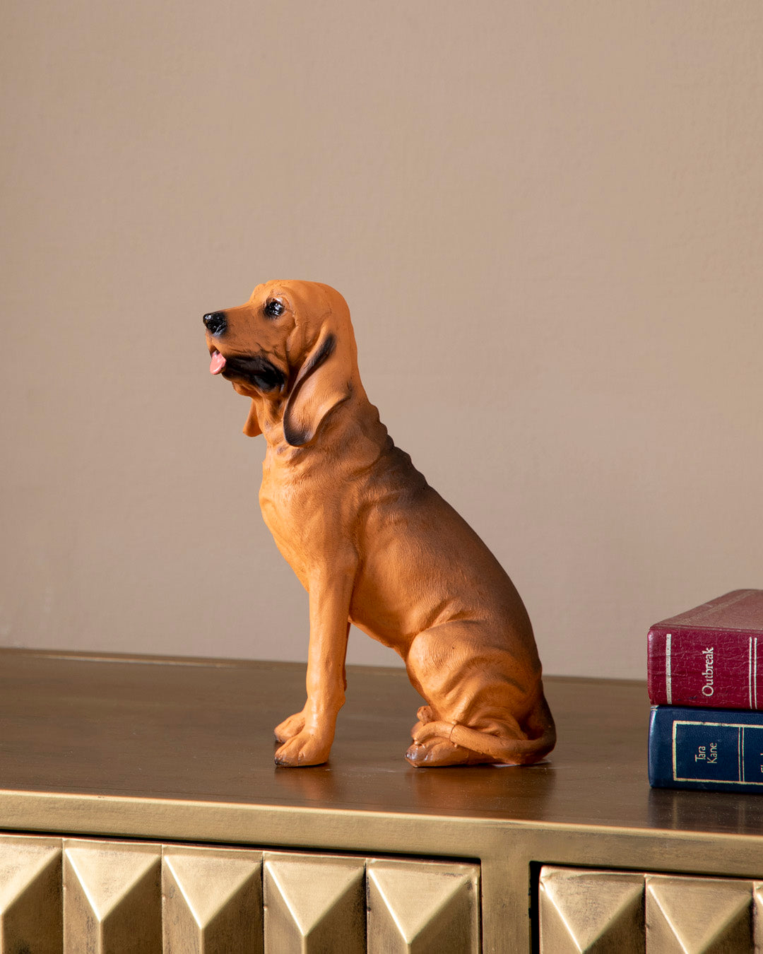 Bloodhound Puppy Figurine 
