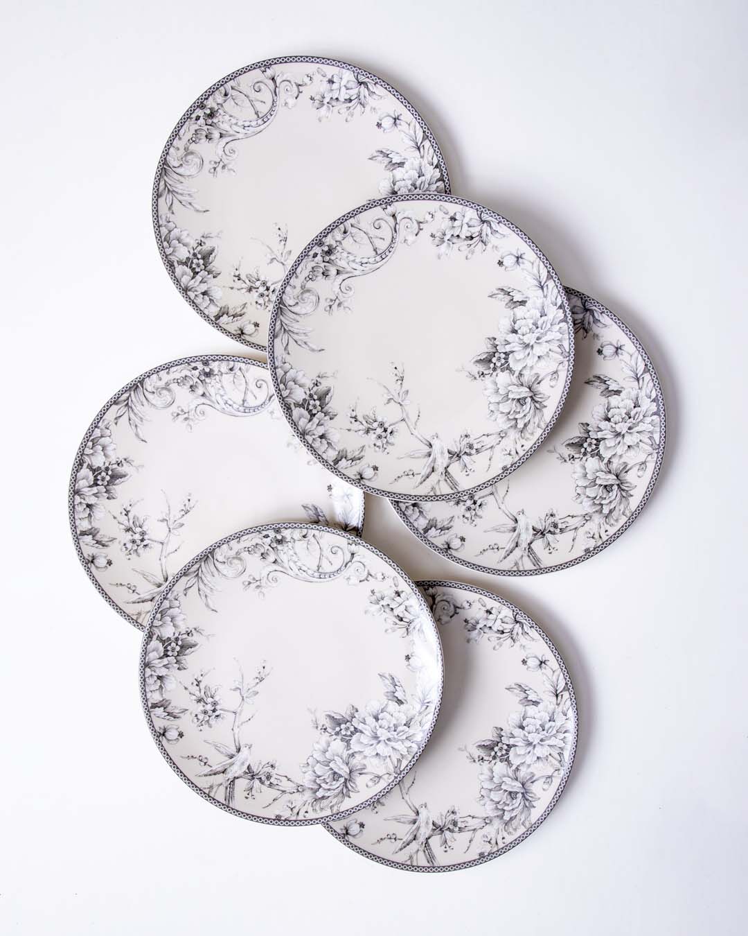 Adelaide Antique White Dinner Plate - Set of 4 