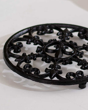 Round Cast Iron Trivet - The Decor Kart 