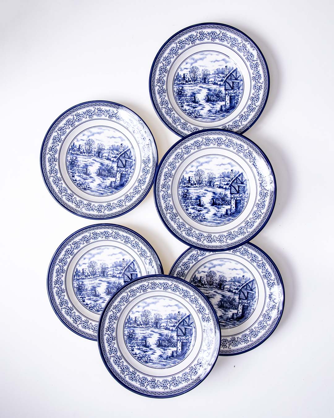 Halcyon Blue Pasta Plate 