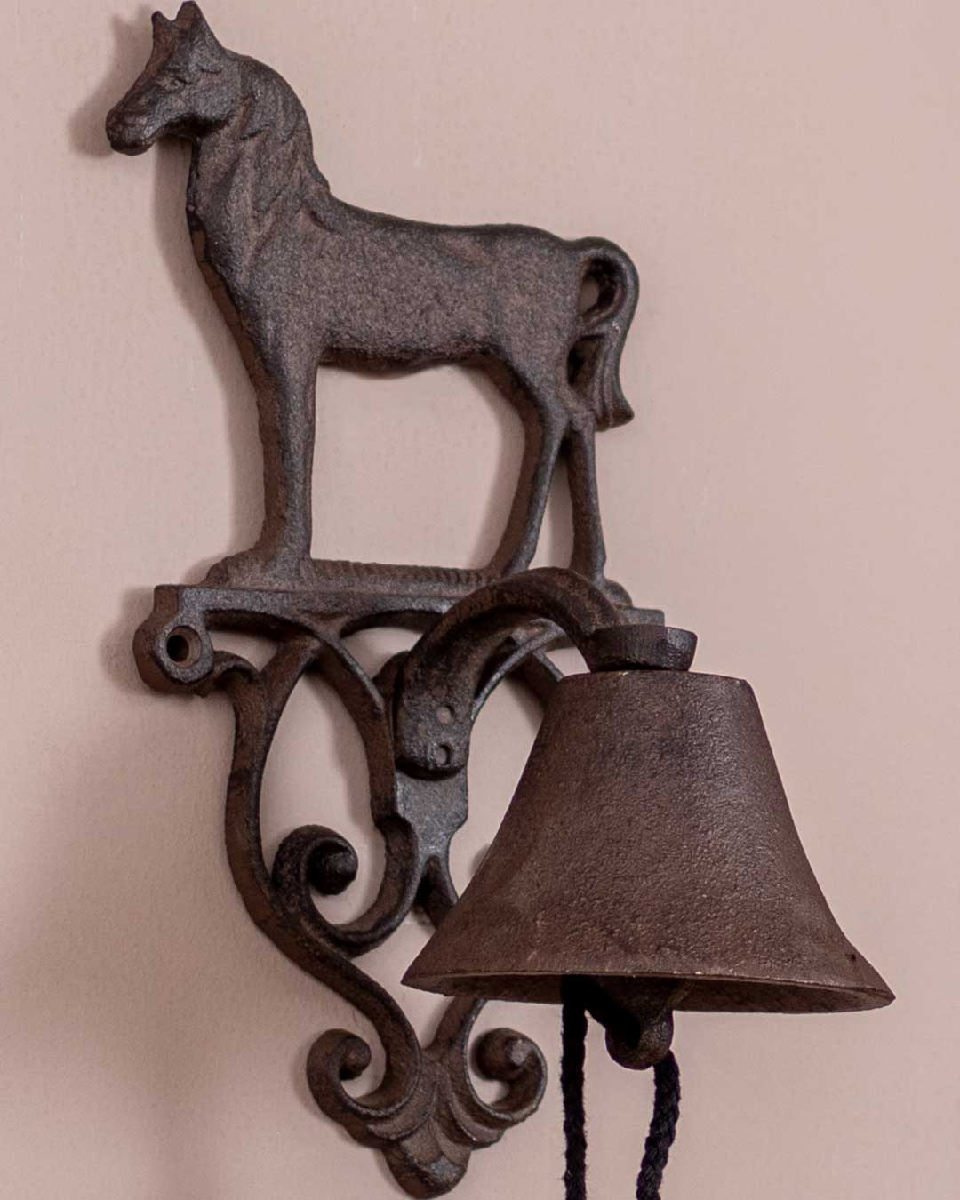 Majestic Stallion - Cast Iron Wall Mounted Bell