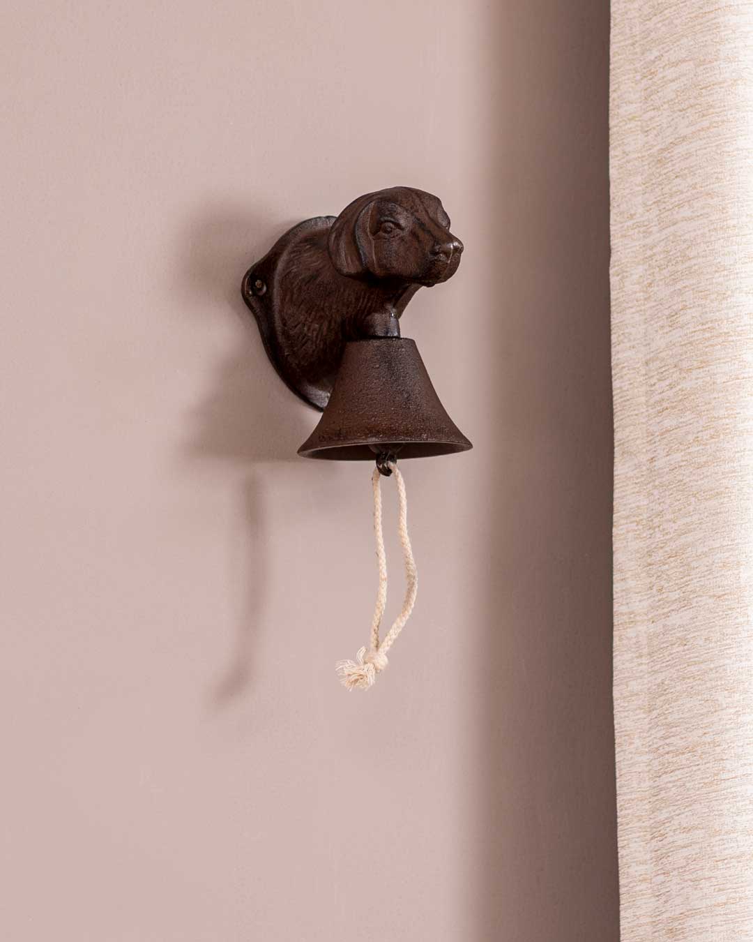 Cast Iron Wall Mounted Bell - The Decor Kart
