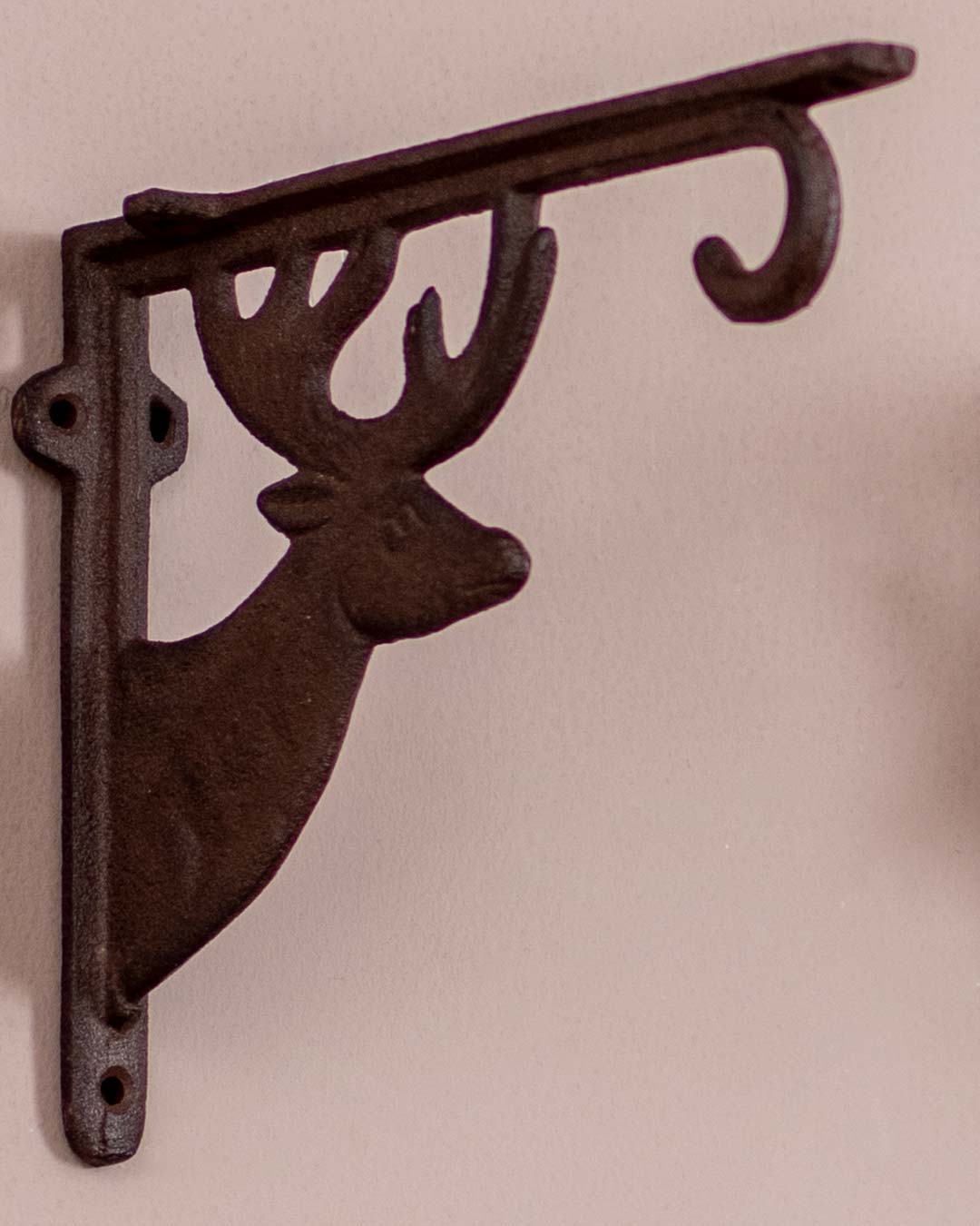 'Rein Deer' Cast Iron Decorative Shelf Set