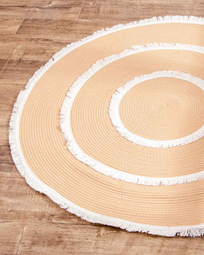 Vintage Bohemian Chic Round Floor Rug - The Decor Kart 