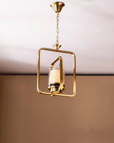 Eternal Golden Frame Pendant Light 