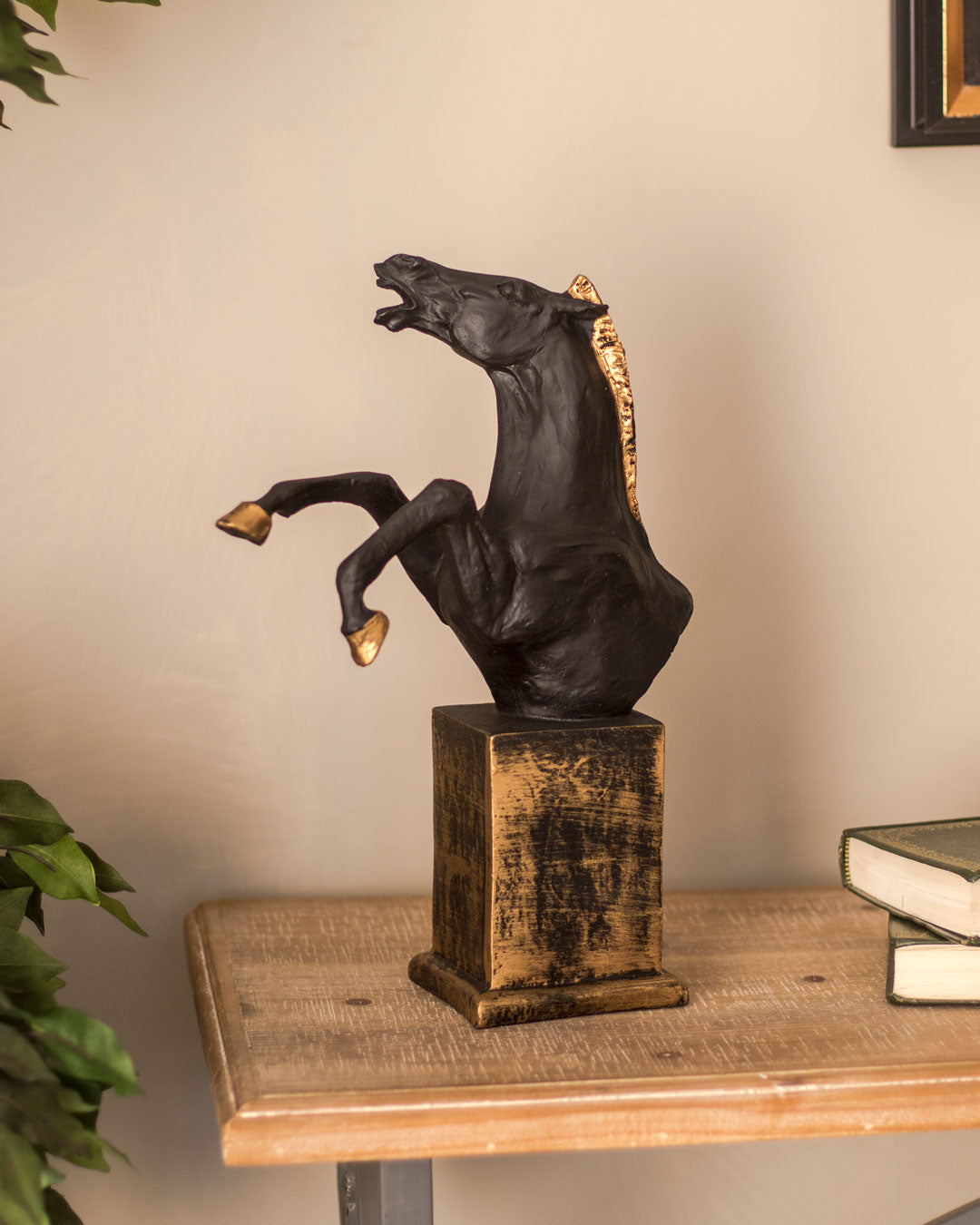 Lependor Standing Horse Sculpture - The Decor Kart 