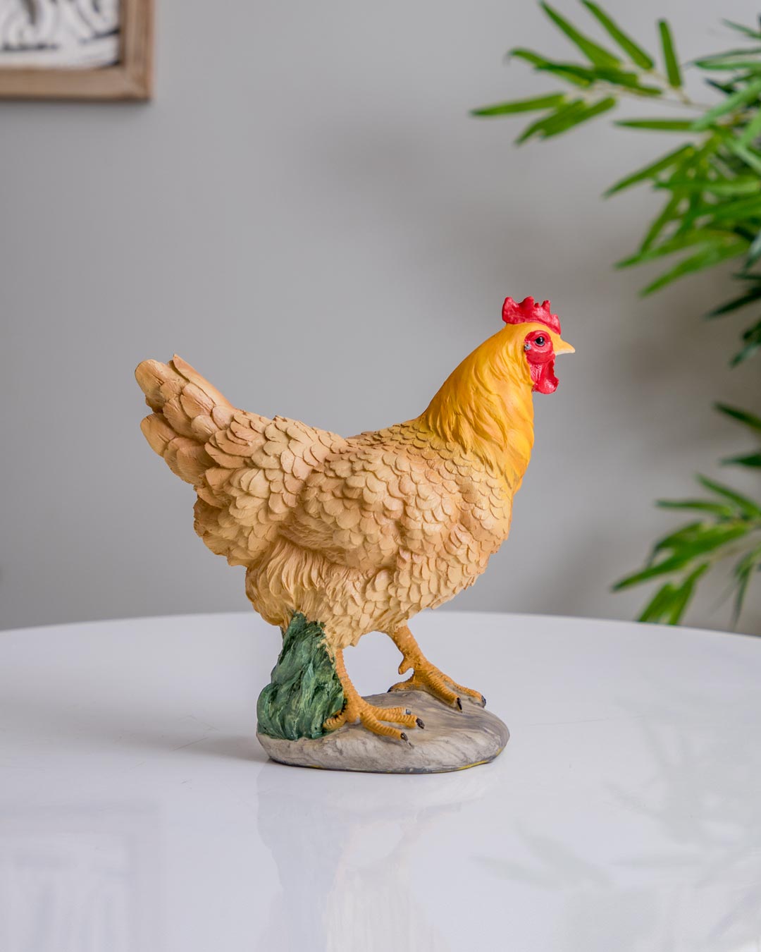 Table Top Rooster Sculpture