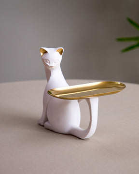The Tray-Tailed Cat Sculpture - I