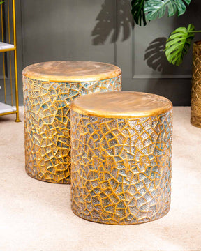 'Lacework Dreams' Nesting End Table - Small