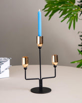 Allure 3-Arm Illumination Candle Holder - The Decor Kart 