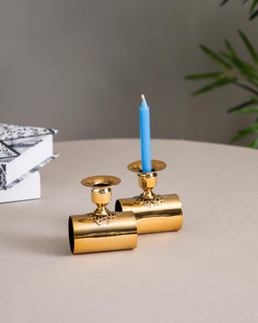 Stylish and Functional Double Candle Holder