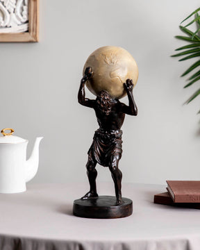 Atlas Carrying the World Statue
