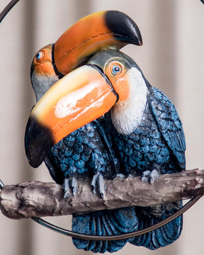Decorative Ring Hanging Toco Toucan - The Decor Kart 