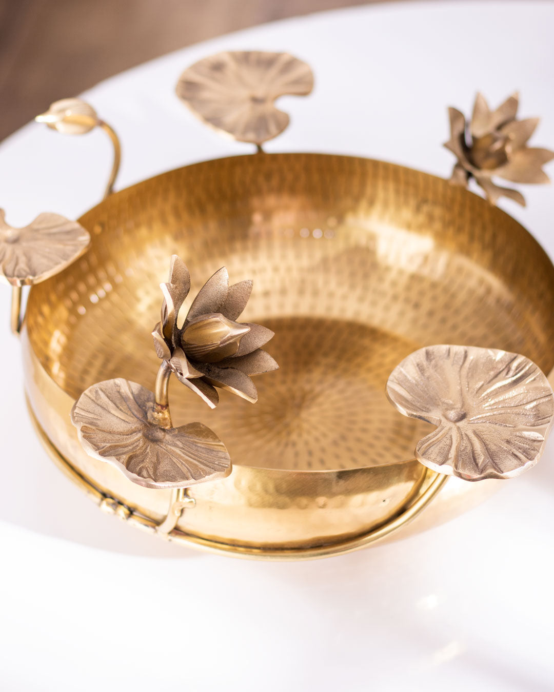 Lotus Pond Handcrafted Bowl Urli large