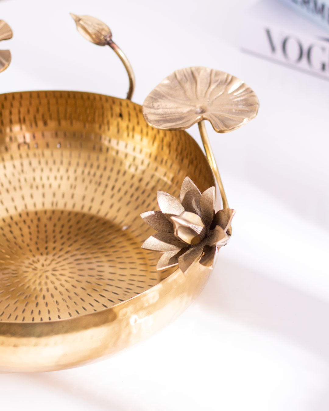 Lotus Pond Handcrafted Bowl Urli large