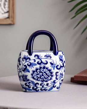 Decorative Ceramic Handbag Vase