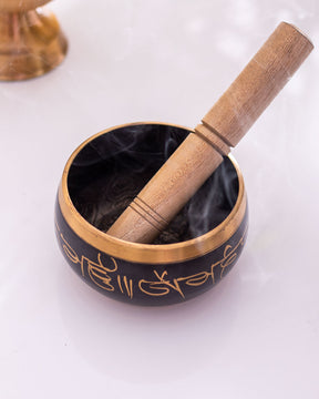 Singing Bowl with Wooden Stick - 6"