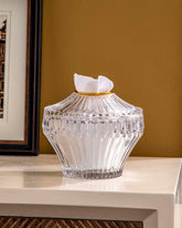 Crystal Cut Candy Buffet Jar 