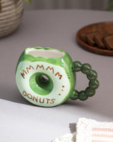 Indulge In a Donut Mug - Green