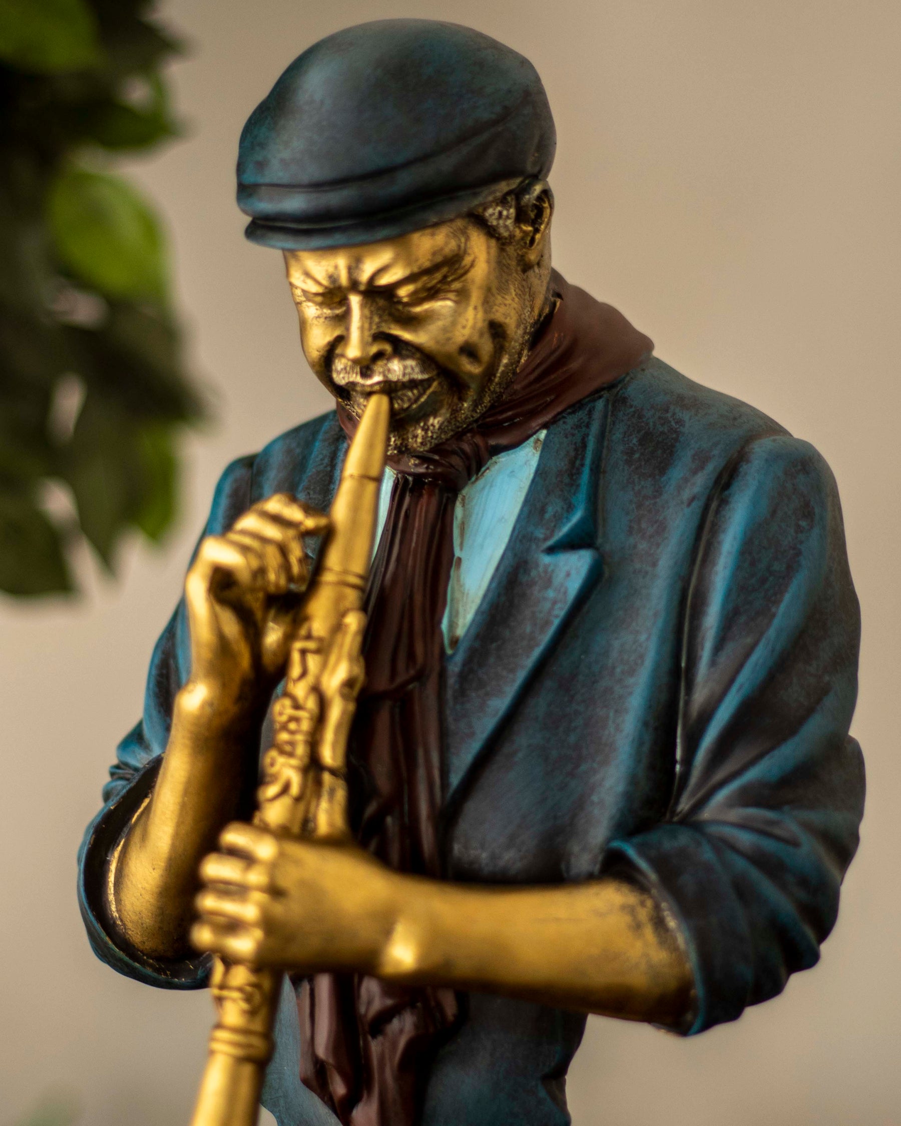 The Blues - Musician Playing Clarinet Bust 