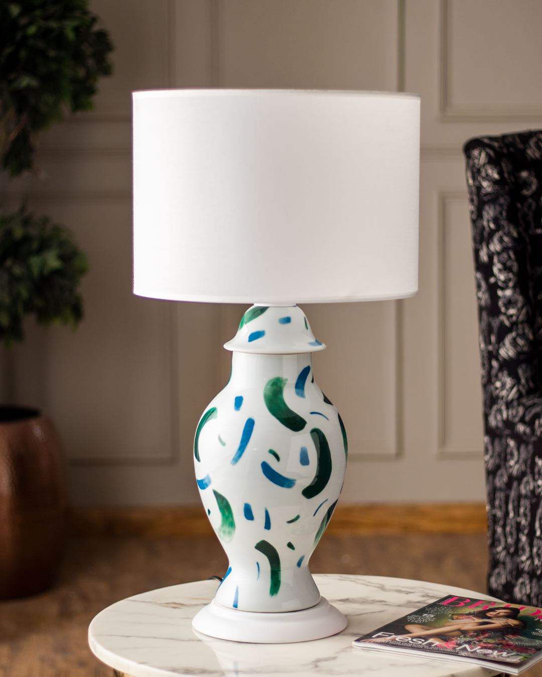 Confetti Ceramic Table Lamp - The Decor Kart