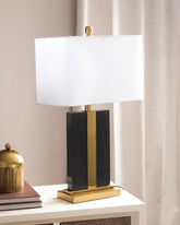 Marble Console Table Lamp