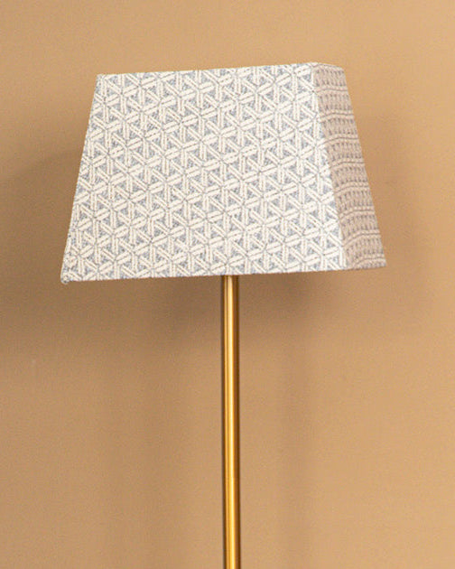 Lattice Pattern Tapered Rectangular Shade 