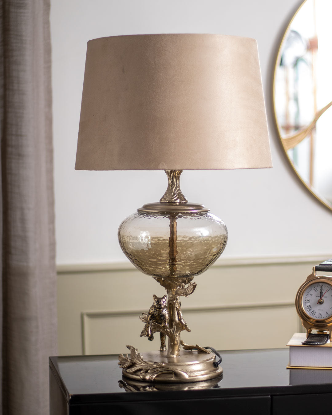 'Running Leopard' Table Lamp - The Decor Kart 