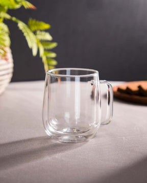 Double Wall Coffee Mug - 420 ml - The Decor Kart 
