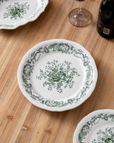 Emerald Bloom Dinner Plate 